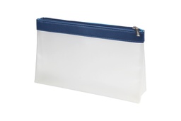 [EZ406] RAFFLES - Zipper Pouch (M) (Blue)