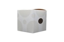 White Box with one color spot UV design