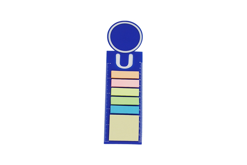 Bookmark with Sticky Notes &amp; Ruler