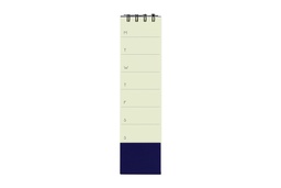 [S140] KEYFLOW - Weekly Organizer (Blue)