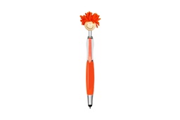 [5021] MOP TOPPERS - Stylus Ball Pen (Orange)