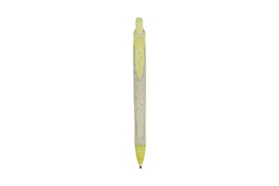 [5051] ALOHA - Eco Plastic Ball Pen (Yellow)