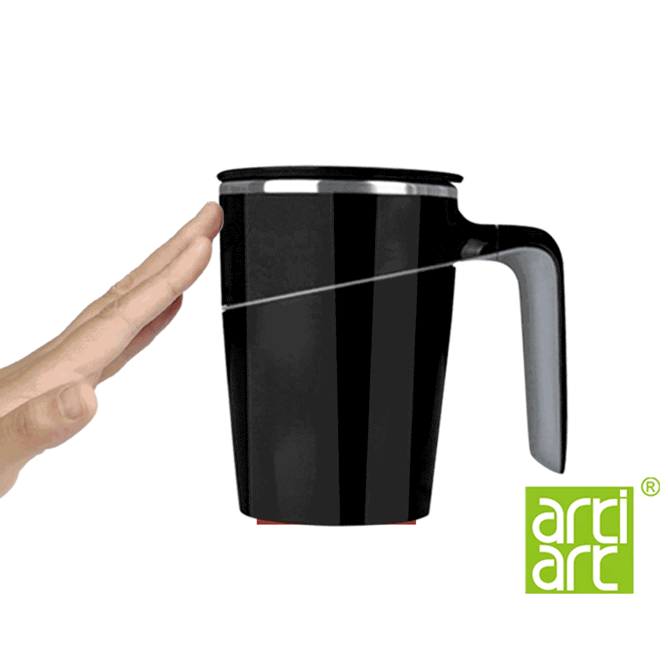 [M73] ARTIART GRACE - Double Wall Suction Mug