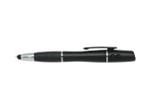 [4004BG] MIB - LED, Laser Pointer &amp; stylus Ball Gel Pen
