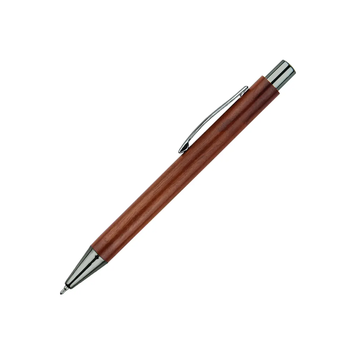 [5056BG] SILVERLEAF - Wood Ball Gel Pen