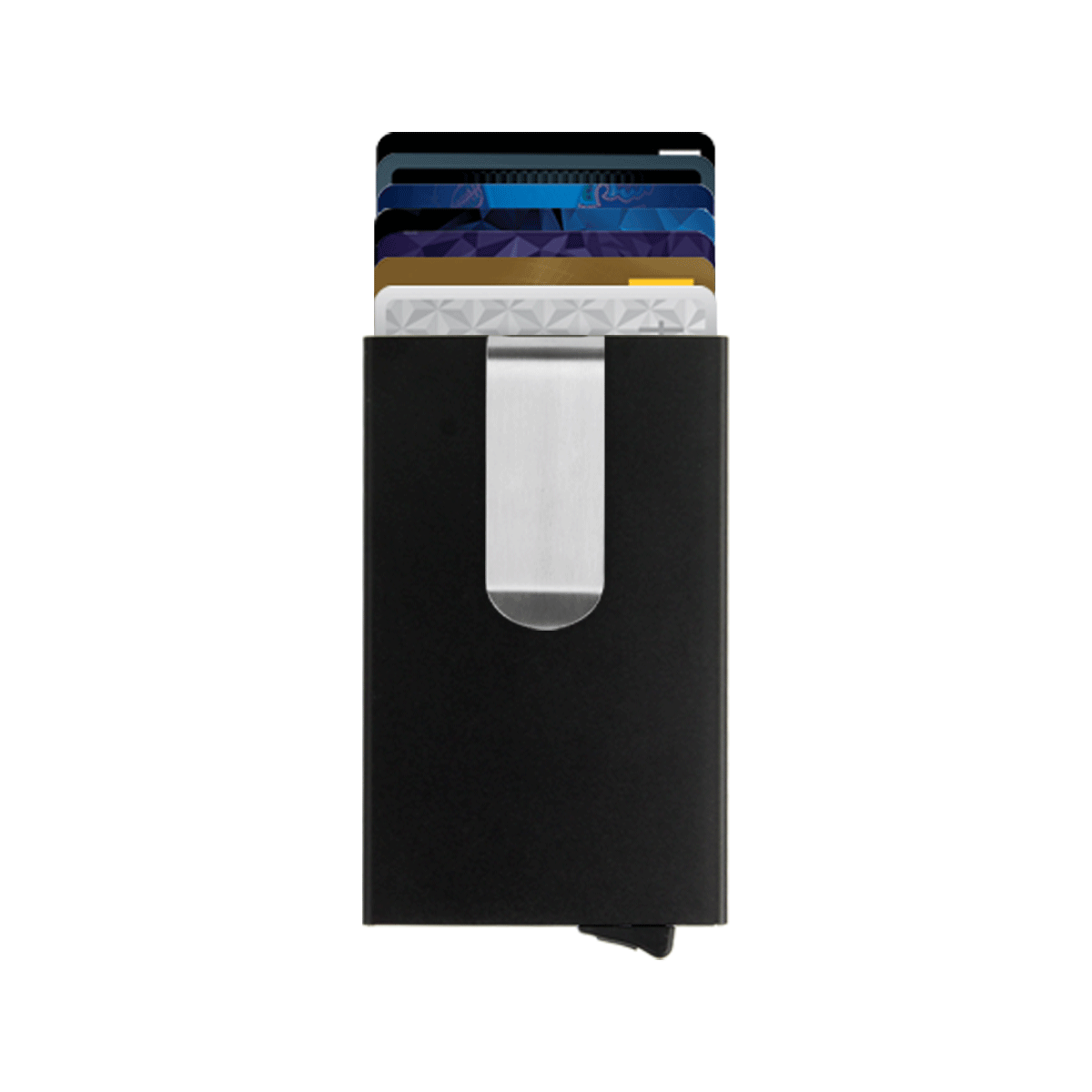 [EZ381S] PACO - RFID Blocking Card Holder with Money Clip